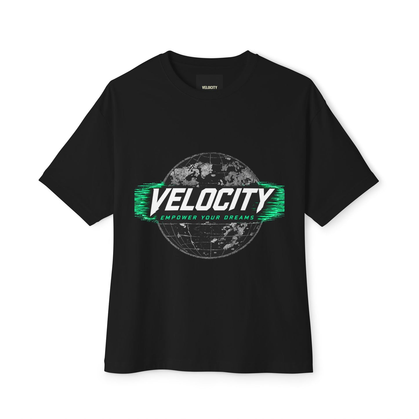 Green 'Dreams Do Come True' Oversized Tee