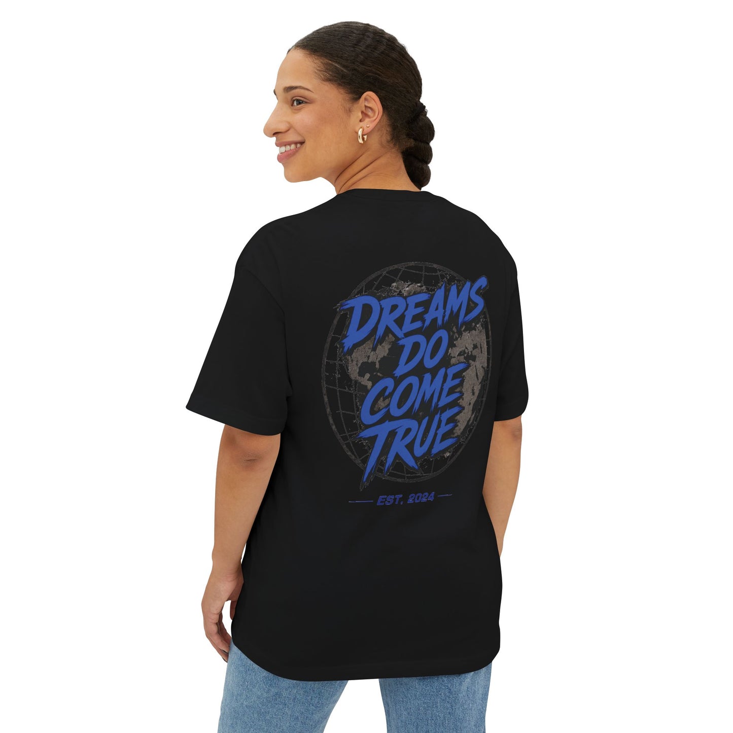 Blue Dreams Do Come True' Oversized Tee