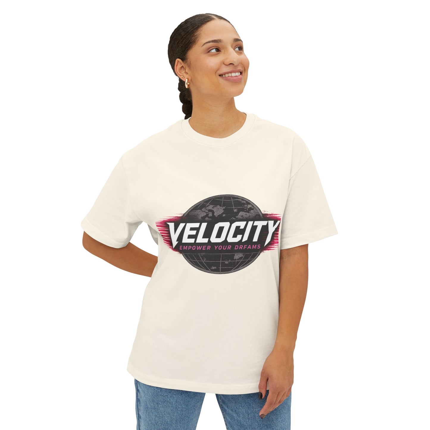 Pink Dreams Do Come True Oversized Tee