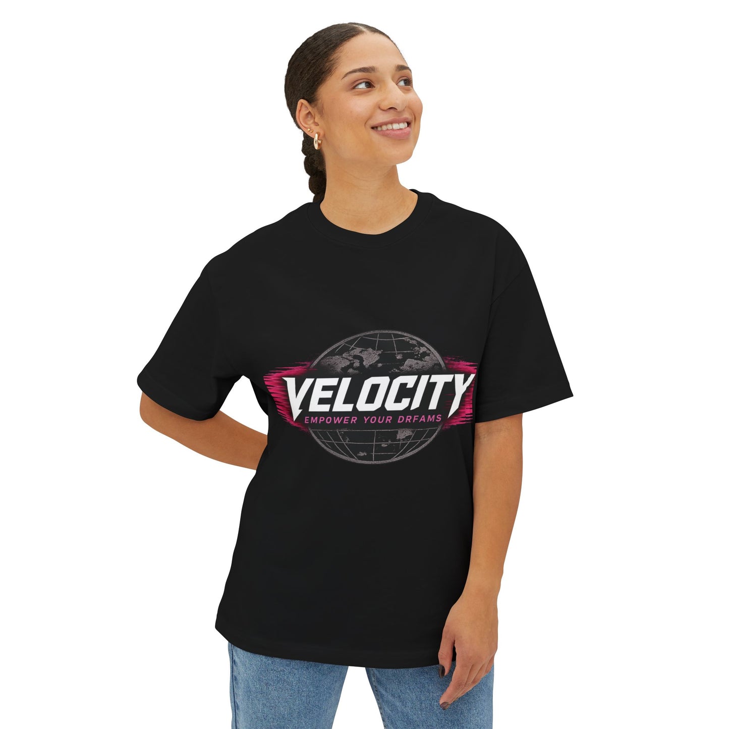 Pink Dreams Do Come True Oversized Tee