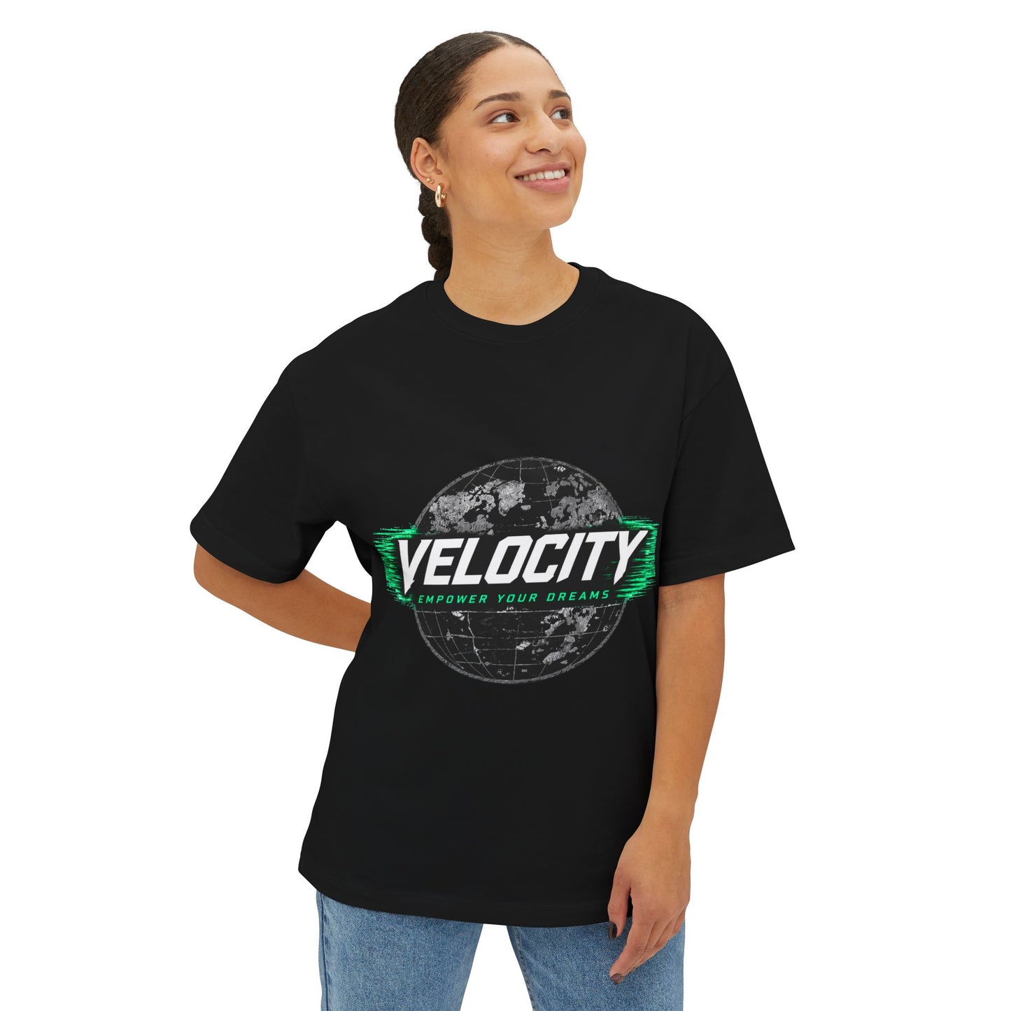 Green 'Dreams Do Come True' Oversized Tee
